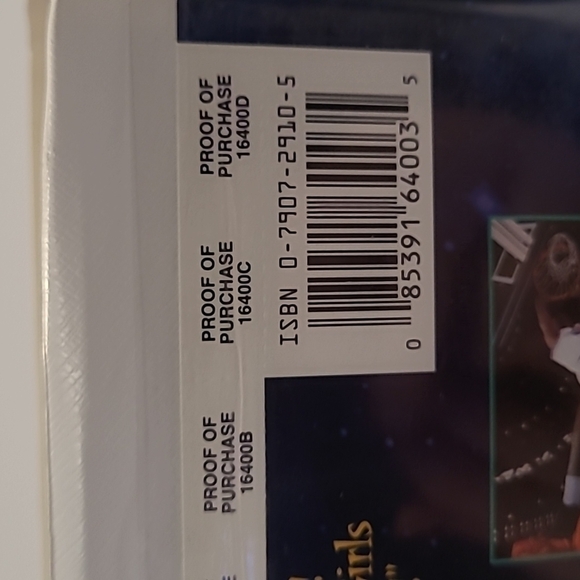 Warner Brothers Space Jam VHS Vintage 90's Tape in Clamshell Case Michael Jordan - Picture 7 of 13